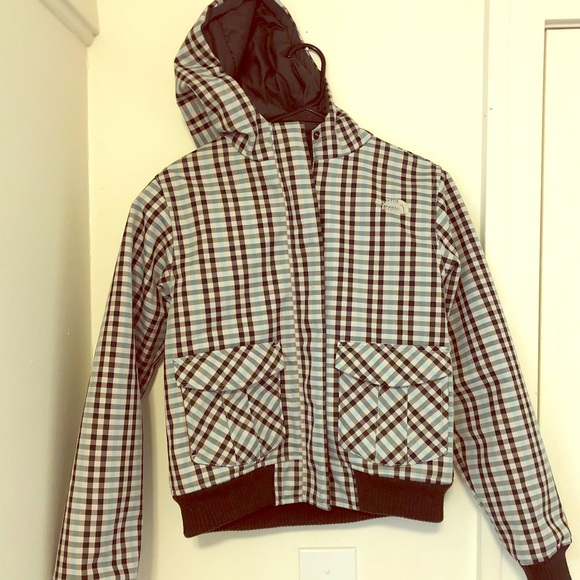 The North Face Jackets \u0026 Coats | The North Face Checkered Womens Ski Jacket Size S | Color: Black/Blue/Red/White | Size: S | Chopp24's Closet